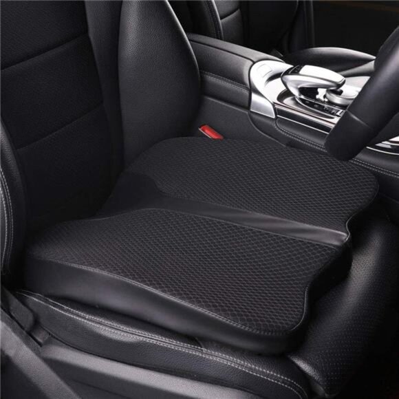 Car Seat Cushion - Comfort Memory Foam Seat Cushion for Car Seat Driver - Picture 1 of 7